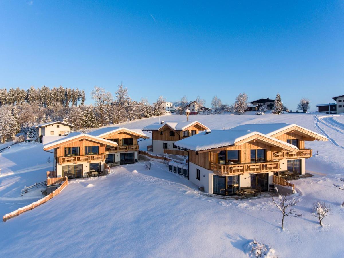 Chalets Weitblick Mariasteinerhof Kültér fotó