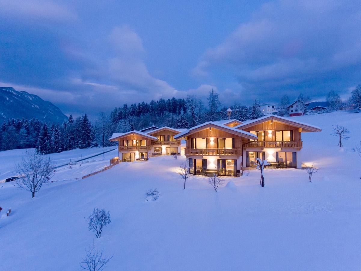 Chalets Weitblick Mariasteinerhof Kültér fotó